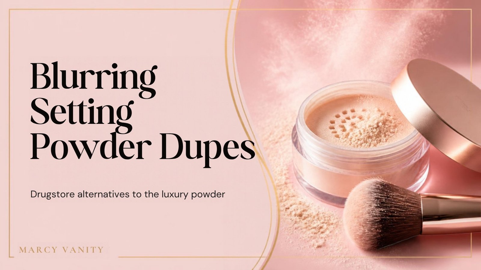 Blurring Setting Powder Dupes: Drugstore Alternatives to Charlotte Tilbury Airbrush Flawless Finish Blurring setting powder dupes from the drugstore