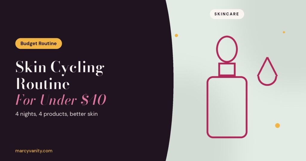 A Skin-Cycling Routine for Under $40