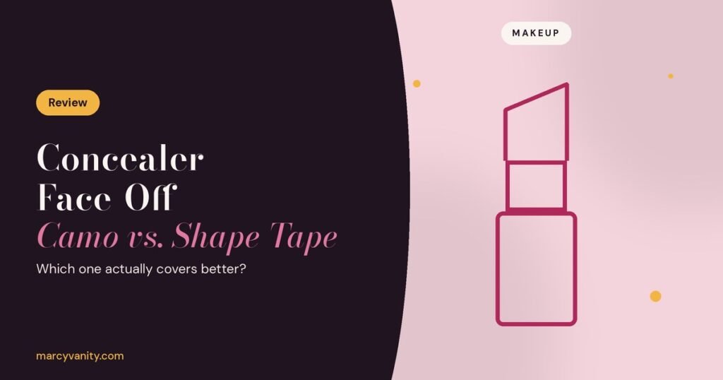 e.l.f. Camo Concealer vs. Tarte Shape Tape: Which Actually Covers Better?
