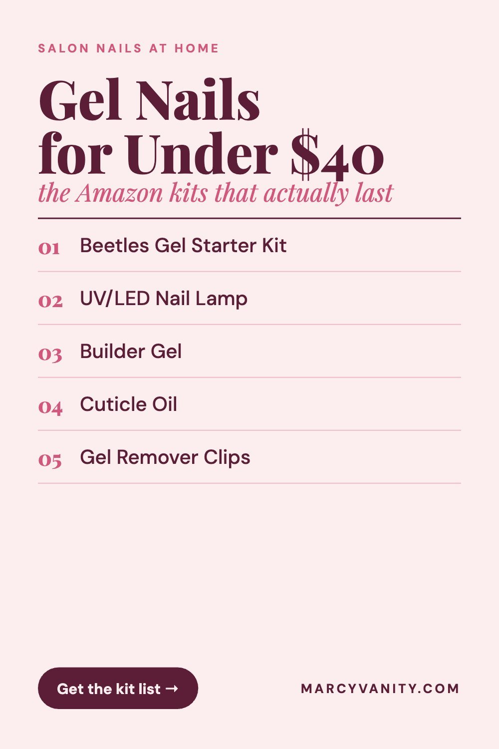 The Best At-Home Gel Nail Kits on Amazon (Salon Gel Manicures for Under $40) The Best At-Home Gel Nail Kits on Amazon (Salon Gel Manicures for Under $40)