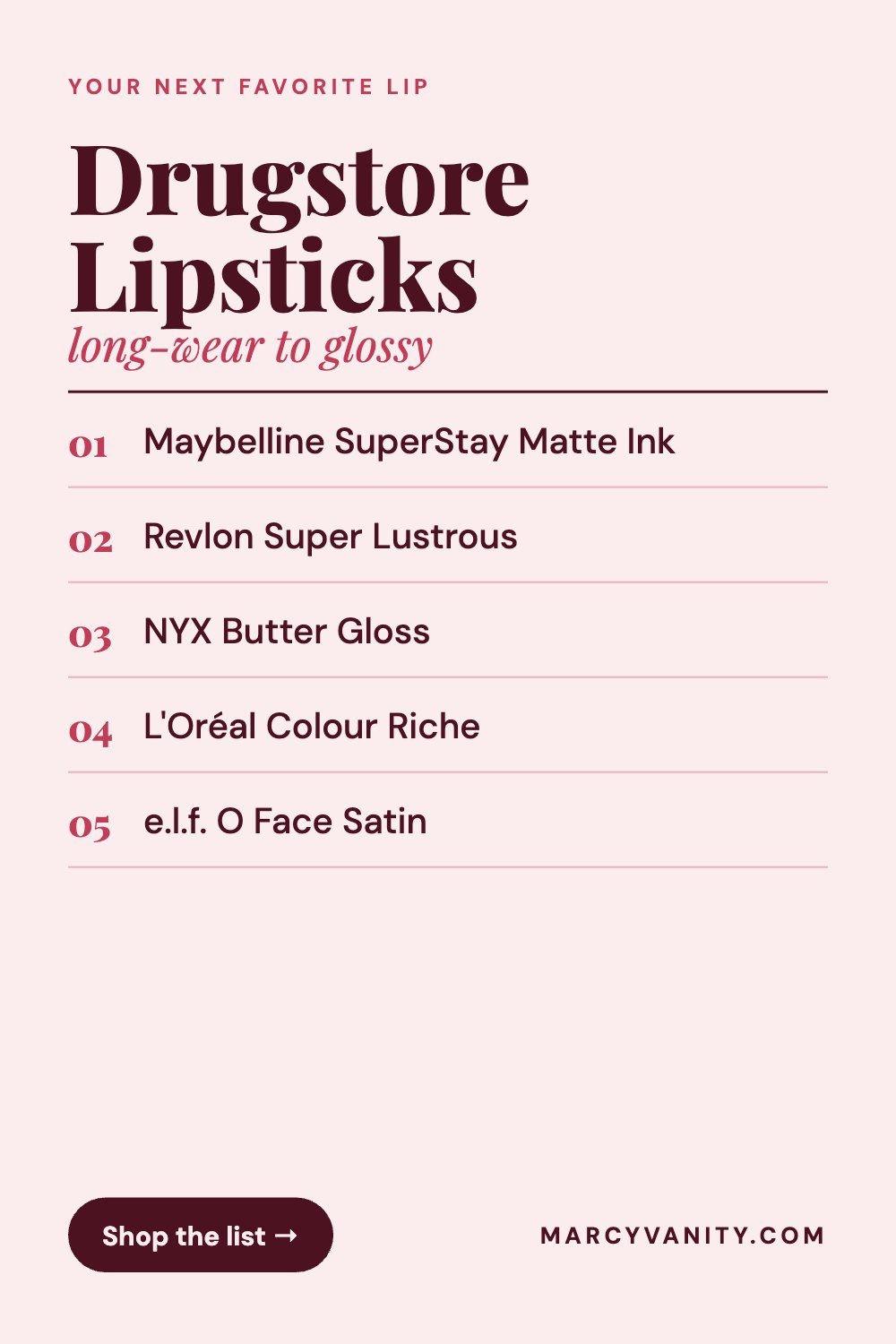 The Best Drugstore Lipsticks on Amazon (Long-Wear, Glossy and Everyday Picks) The Best Drugstore Lipsticks on Amazon (Long-Wear, Glossy and Everyday Picks)