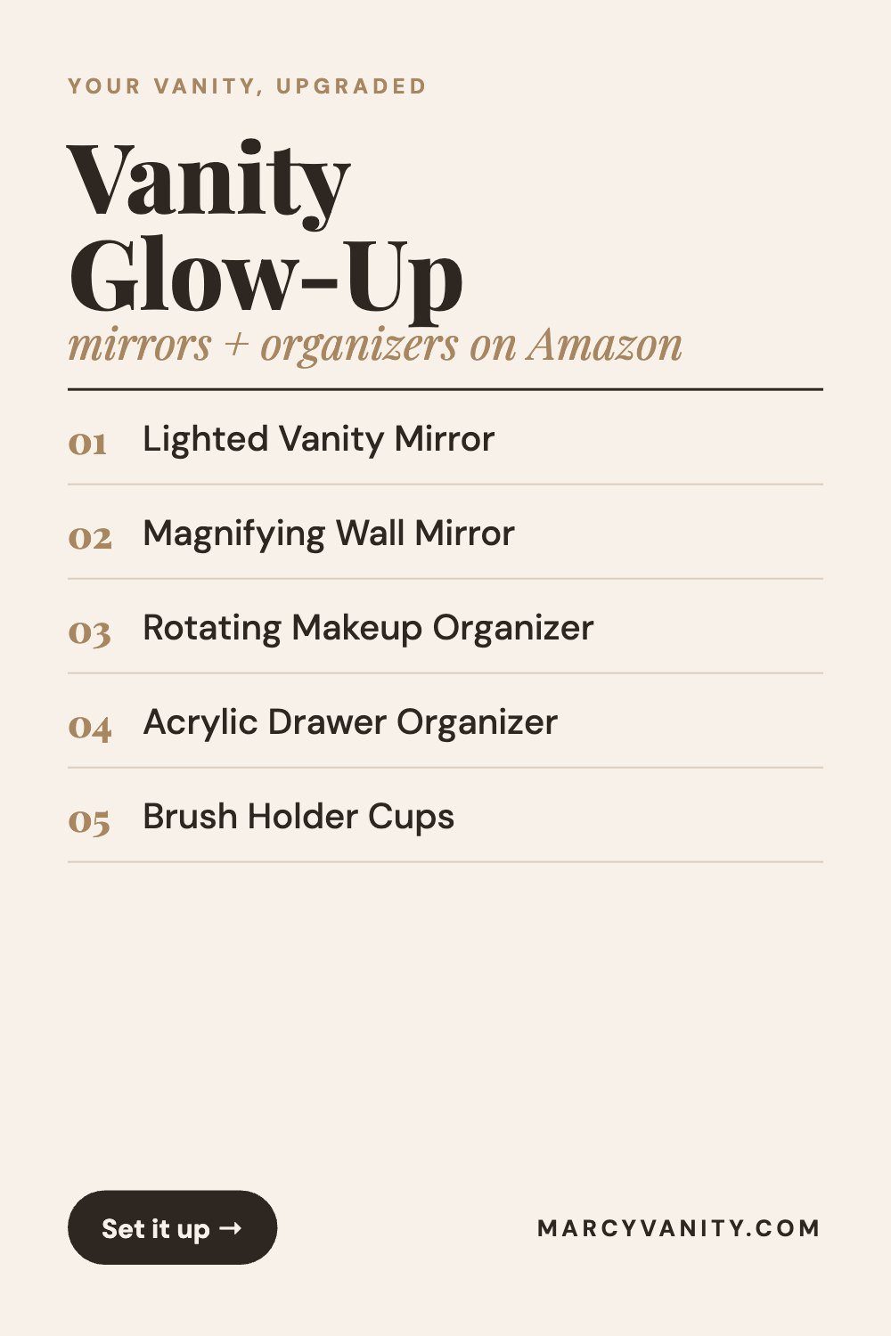 The Best Vanity Mirrors and Makeup Organizers on Amazon (Glow-Up Your Beauty Corner) The Best Vanity Mirrors and Makeup Organizers on Amazon (Glow-Up Your Beauty Corner)