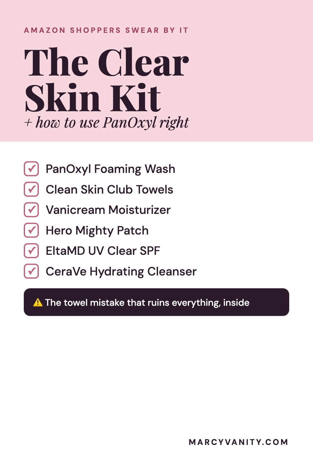 The Clear Skin Kit Amazon Shoppers Swear By (PanOxyl + 5 More, Mostly Under $20) The Clear Skin Kit Amazon Shoppers Swear By (PanOxyl + 5 More, Mostly Under $20)