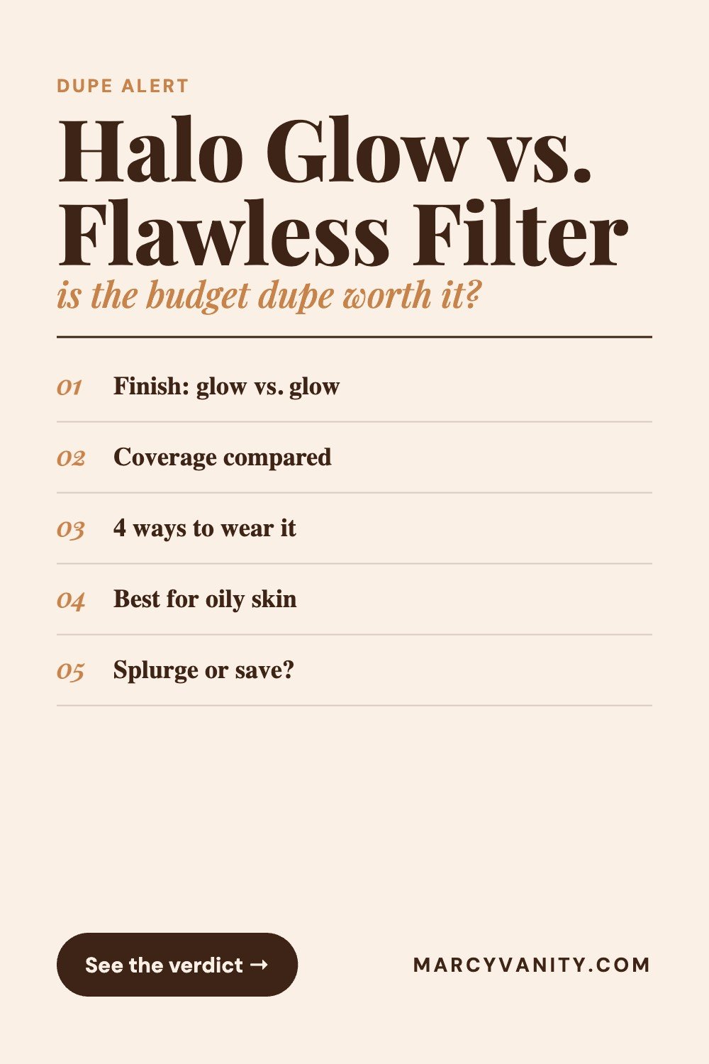 e.l.f. Halo Glow vs. Charlotte Tilbury Flawless Filter: Is the Budget Dupe Worth It? e.l.f. Halo Glow vs. Charlotte Tilbury Flawless Filter: Is the Budget Dupe Worth It?